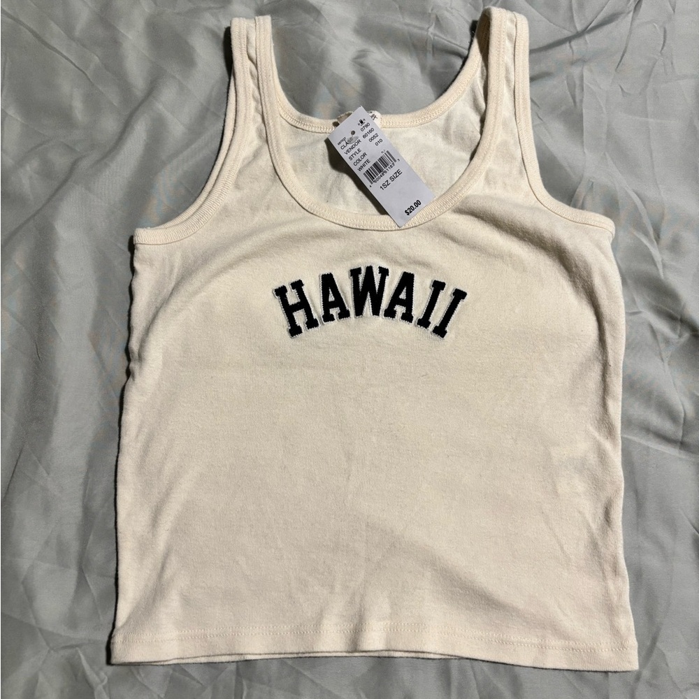 NWT Hawaii brandy melville tank top